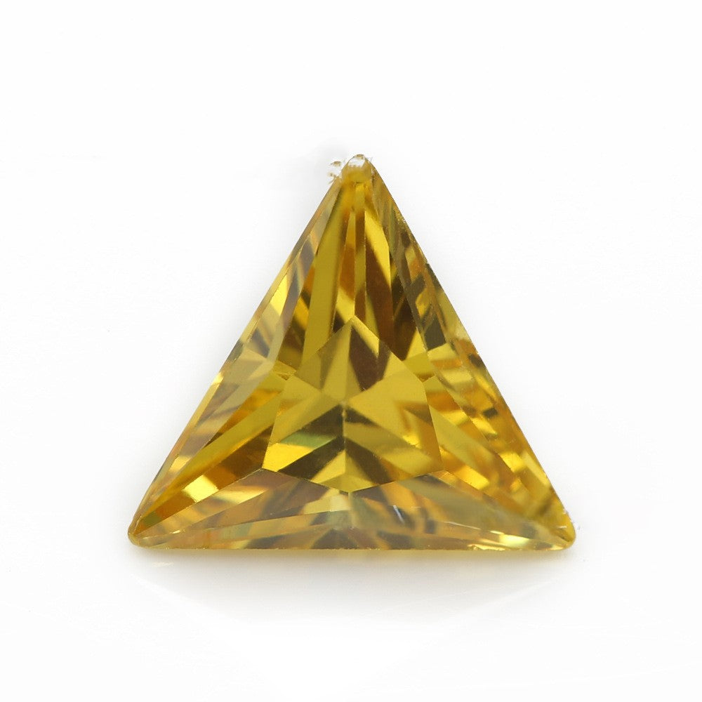 5A 3-20mm Delta Point Cut Loose CZ Stone - Bulk