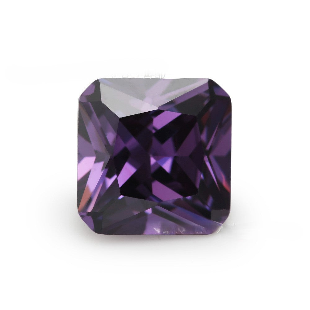 5A 3-20mm Square & Cushion Cut Loose CZ Stone - Bulk
