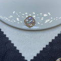 12cm Square Rhinestone Zircon Spacer