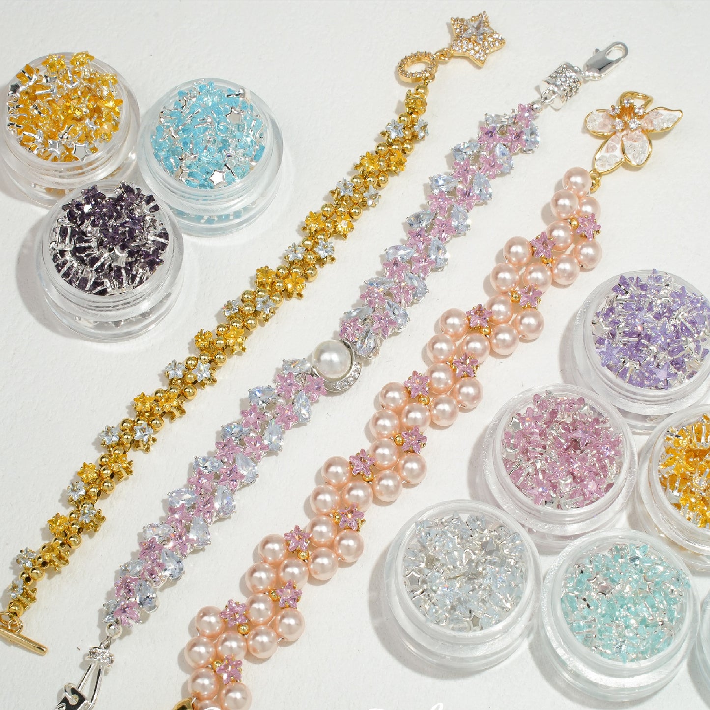 Kit 108- Moon Meet Stars Bracelet Making Kit