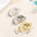 Smooth Interlocking Connectors Clasp Set