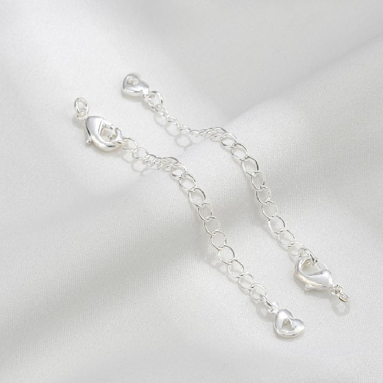 Lobster Clasp with Extended Chain-5pcs