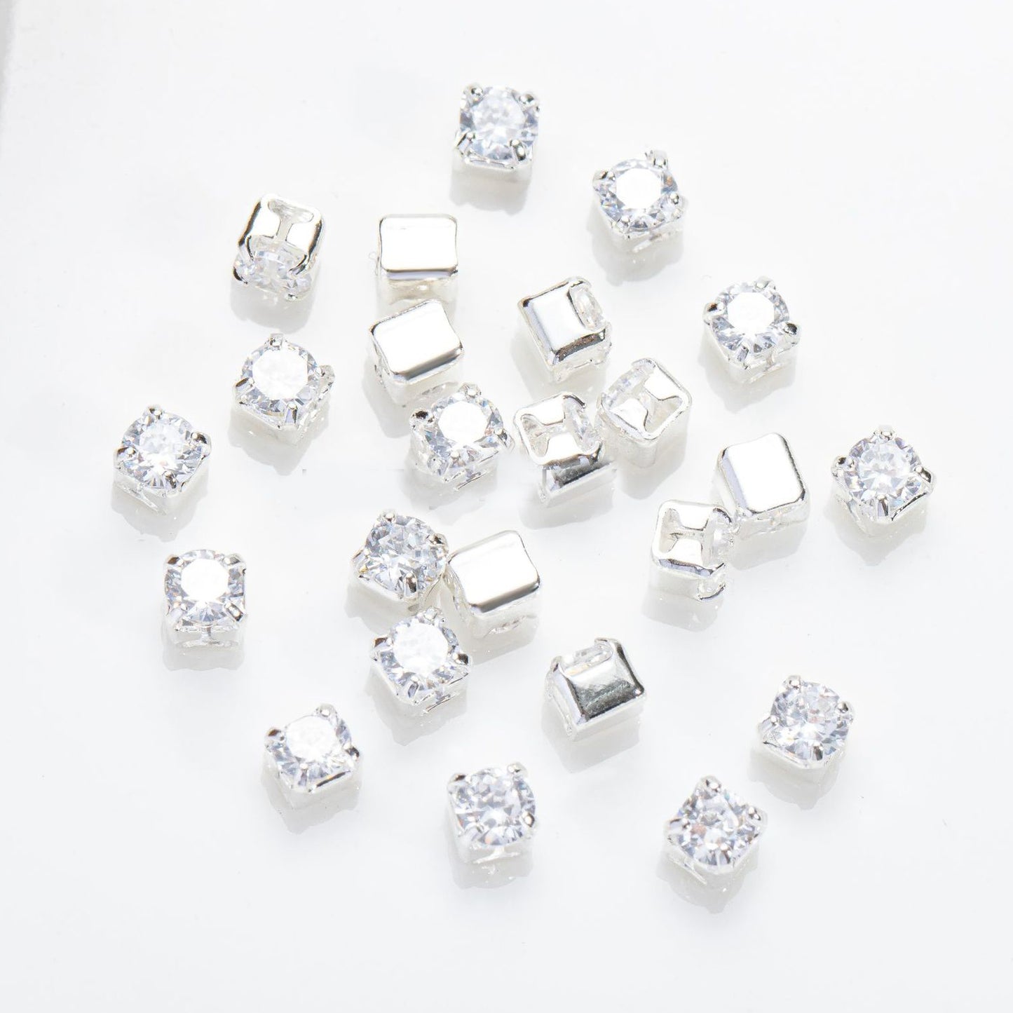 2mm Round Zircon Beads