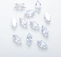 (100pcs)3x6mm 6-prong Marquise Prong-Set CZ