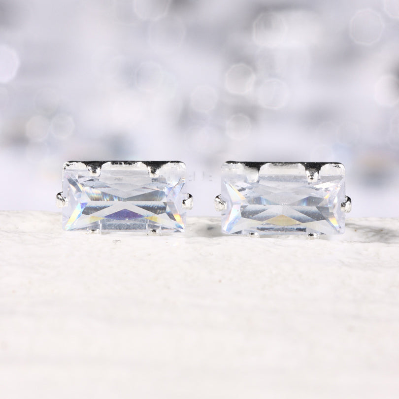 5x7mm Rectangle Zircon Beads