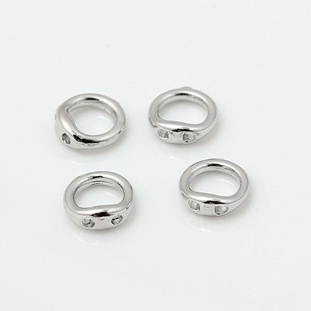 Dual-Hole Smooth Pig Nose Connector-10pcs